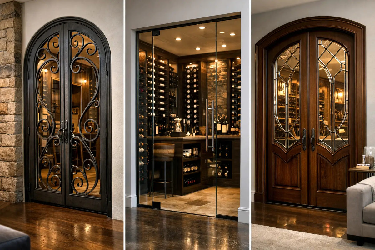 Luxury Wine Cellar Door Styles That Define a Room