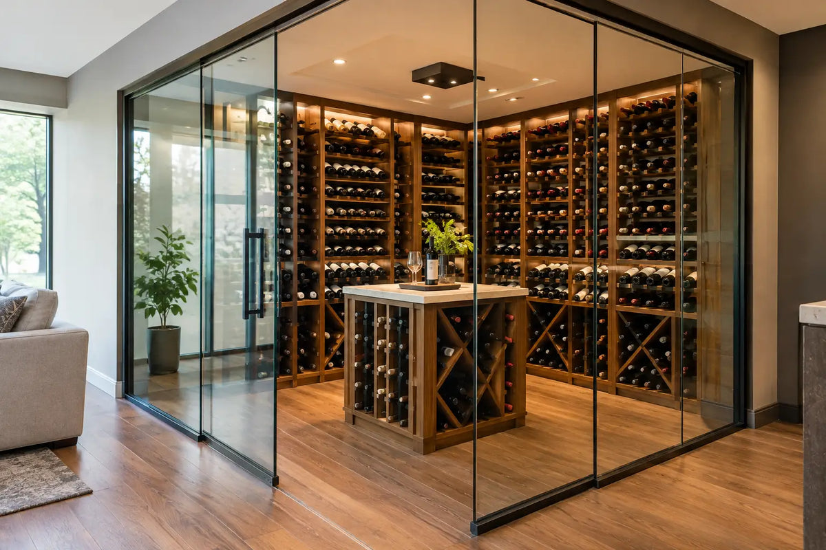 Best Glass Enclosed Wine Rooms for Your Home