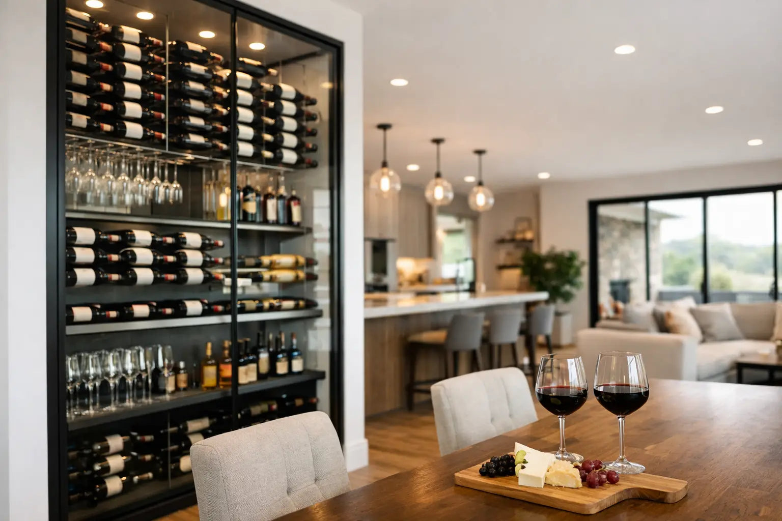 Wine Storage for Open Concept Homes