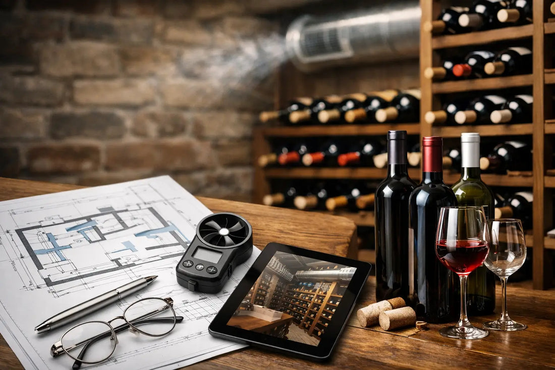 How to Plan Cellar Ventilation for Fine Wine
