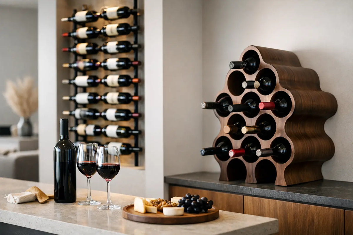 Designer Wine Racks for Homes That Age Well