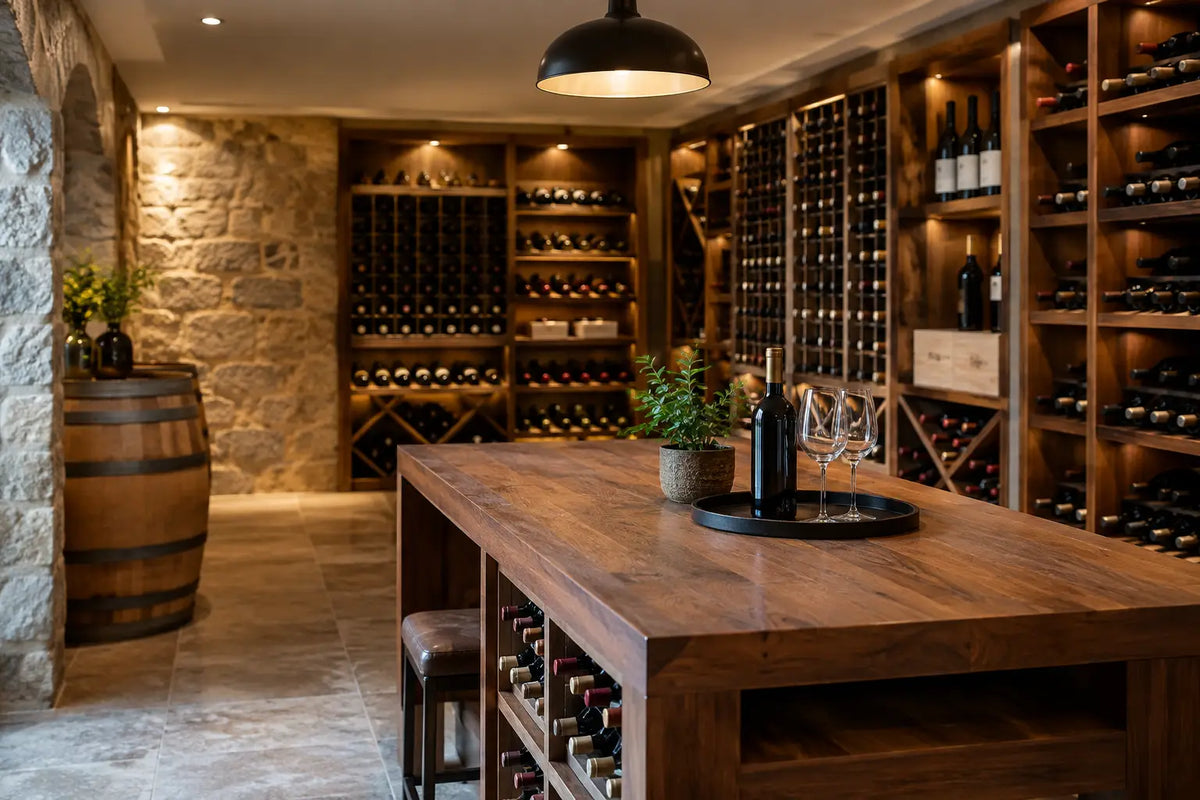 Cellar Design That Protects Wine Beautifully