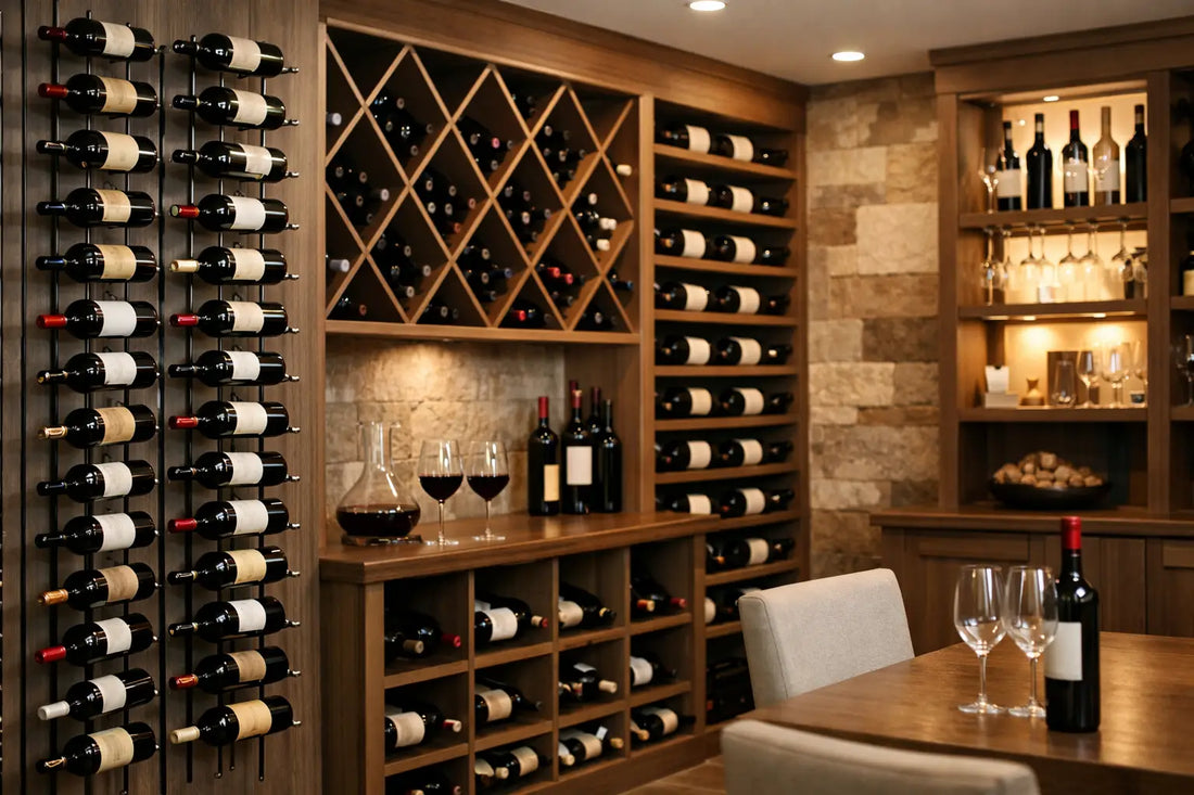 Custom Wine Racking Systems That Fit the Room