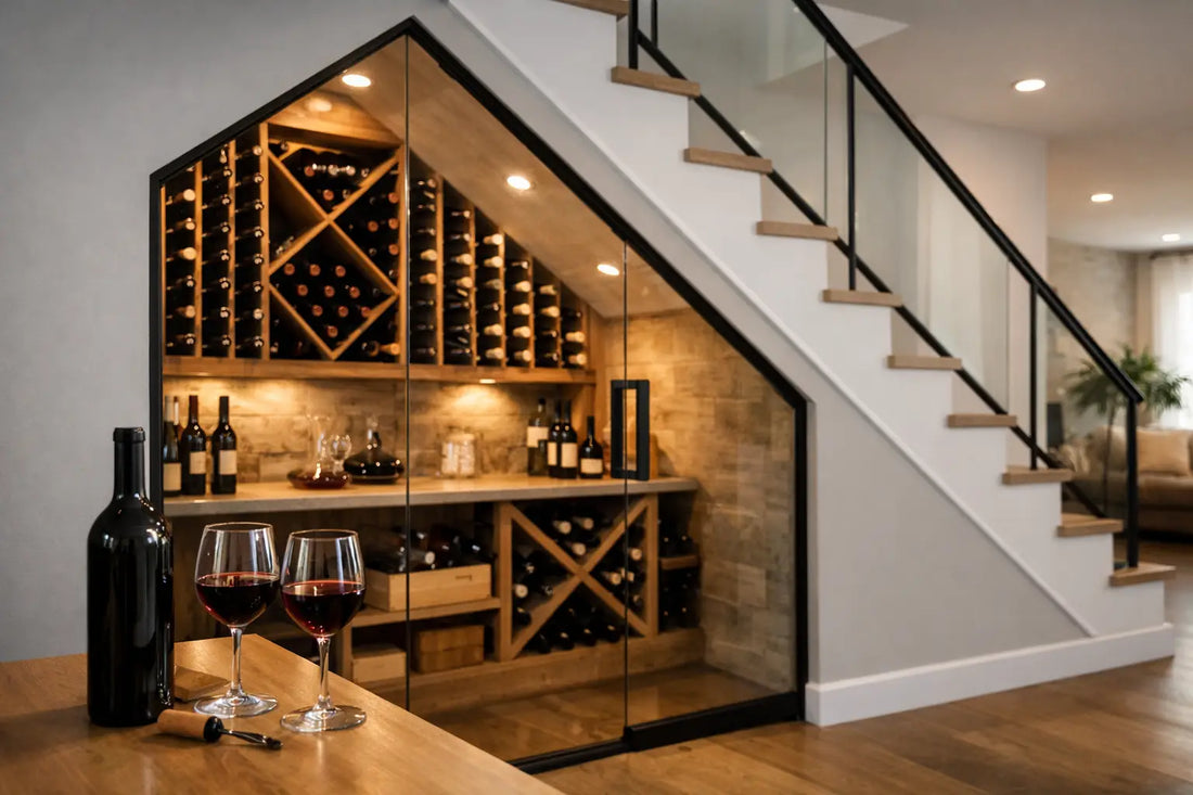 Under Stairs Wine Cellar Examples That Feel Custom