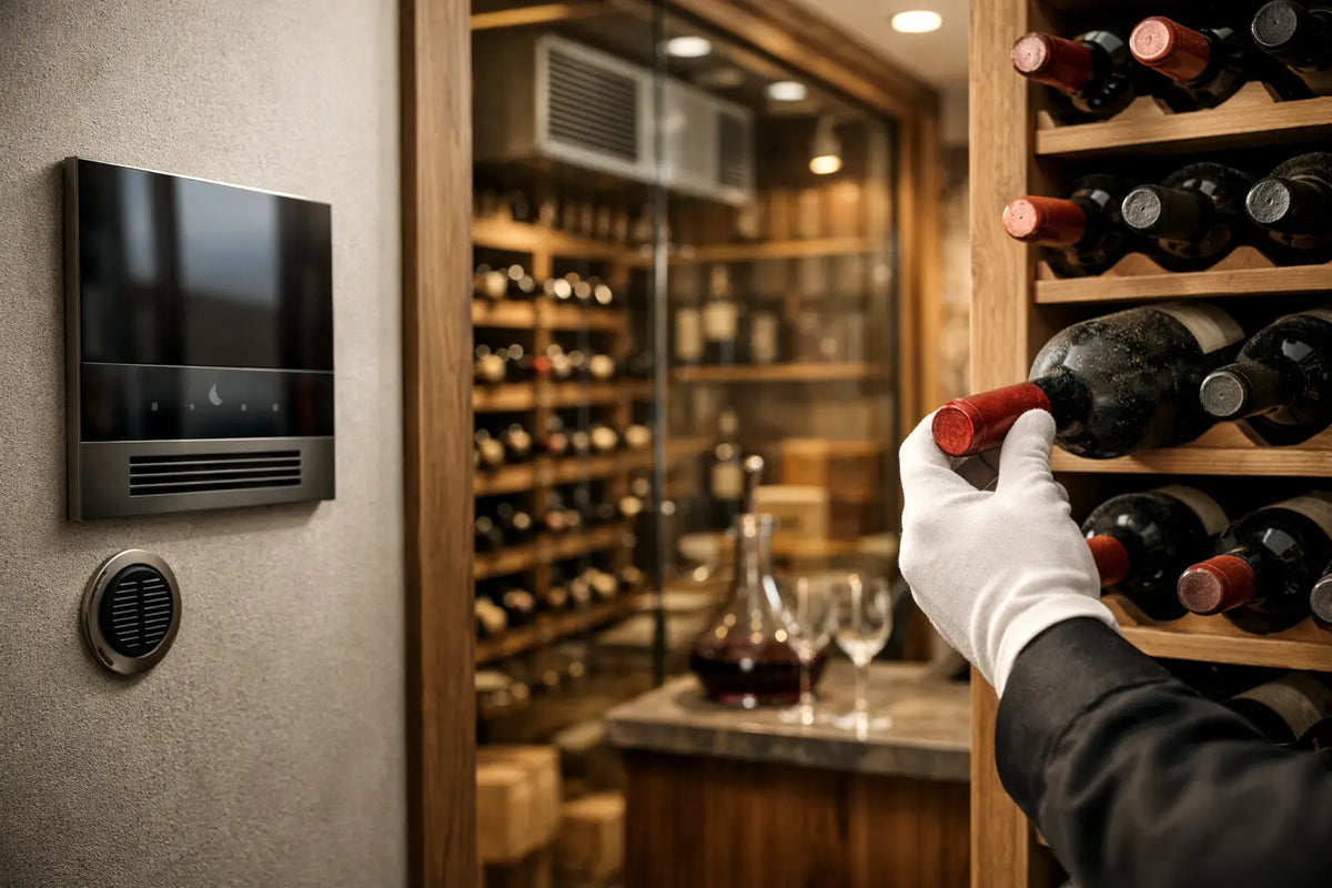 Wine Cellar Renovation That Protects the Collection