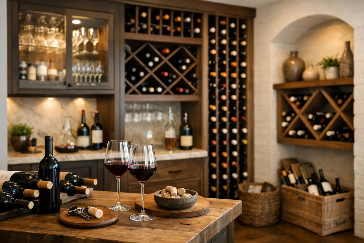 Wine Storage Solutions for a Collected Home