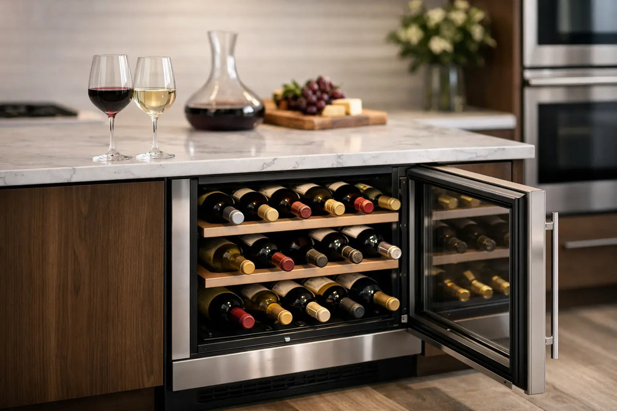 Best Undercounter Wine Refrigerators for Fine Wine