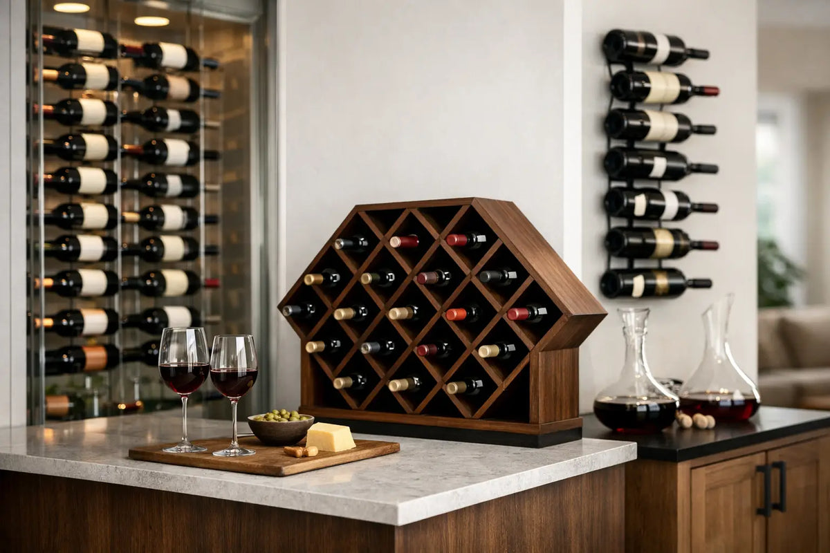 Wine Displays That Earn Their Place at Home