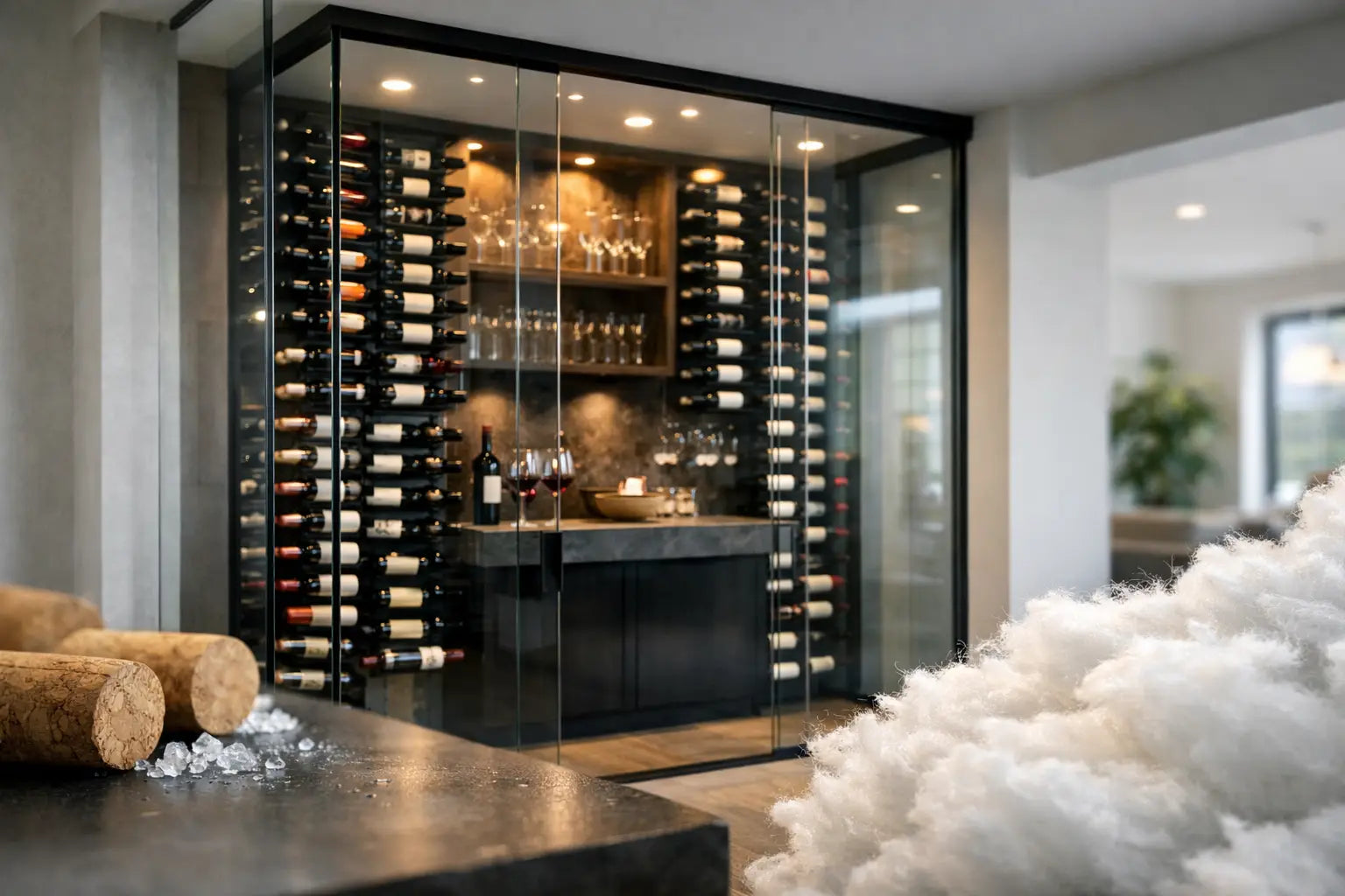 Do Glass Wine Rooms Need Insulation?
