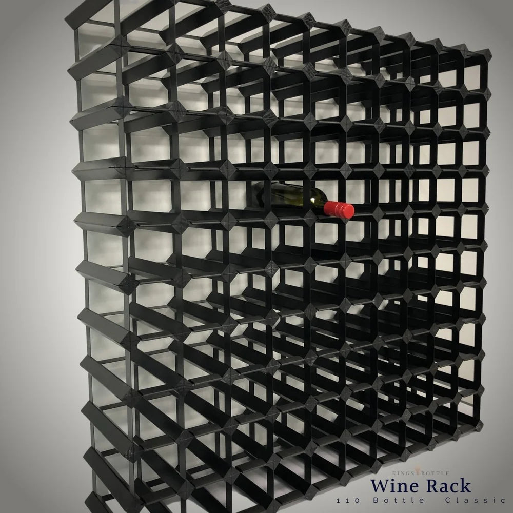KingsBottle 110 Bottle Timber Wine Rack | WRT110