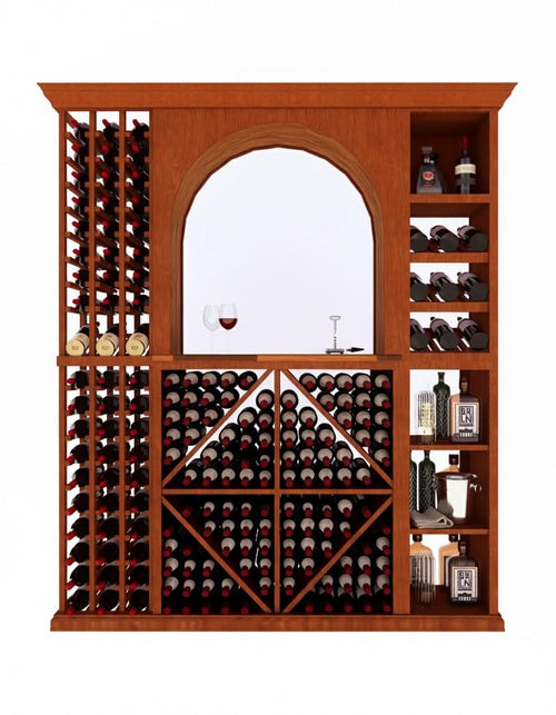 6 Foot Wine Cellar Storage System | 198 Bottle Capacity