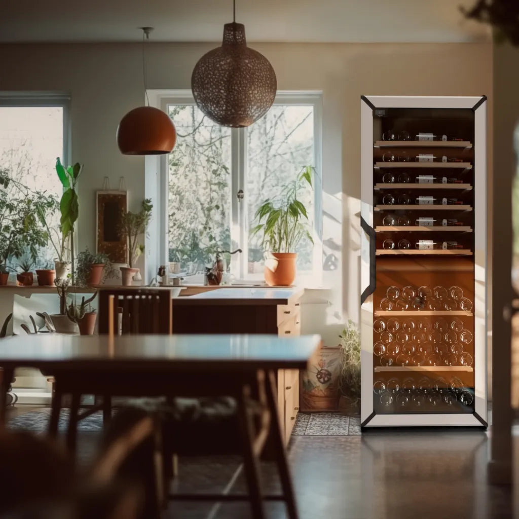 Goguette Large Single Zone Wine Fridge — 150–220 Bottles | By EuroCave
