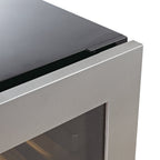 Kings Bottle 265-Bottle Dual Zone Wine Refrigerator — For Serious Collectors (KBU265DX)