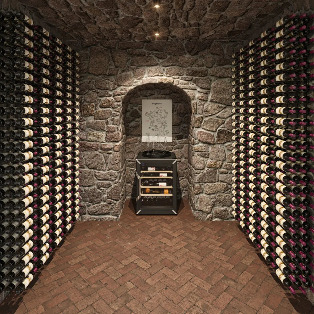 Goguette Small Single Zone Wine Fridge — 50–98 Bottles | By EuroCave
