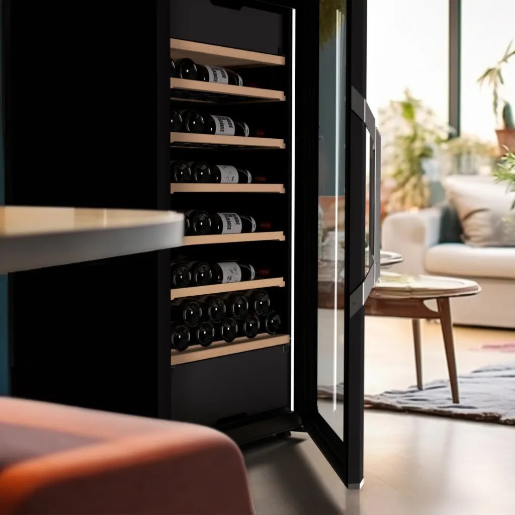 Goguette Large Multi-Zone Wine Fridge — 150+ Bottles | 3 Temperature Zones | By EuroCave