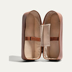 Double Leather Wine Case – Zippered | Will Leather Goods