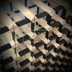 KingsBottle 42 Bottle Timber Wine Rack | WRT042