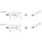 Label-Forward Wine Peg | Wall-Mounted Bottle Display