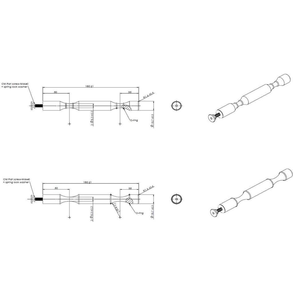 Label-Forward Wine Peg | Wall-Mounted Bottle Display