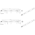 Label-Forward Wine Peg | Wall-Mounted Bottle Display
