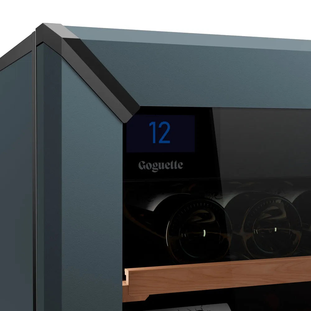 Goguette Large Multi-Zone Wine Fridge — 150+ Bottles | 3 Temperature Zones | By EuroCave