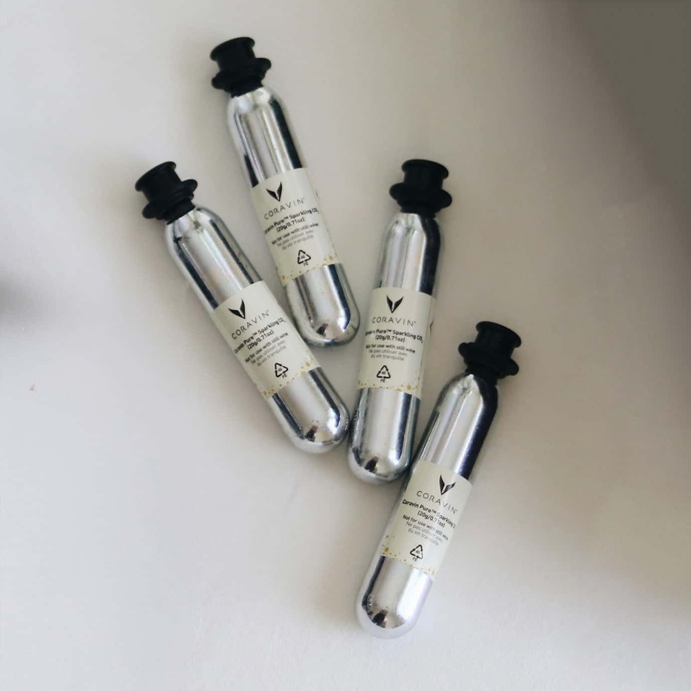 Coravin Pure™ Sparkling CO2 Capsules 6-Pack