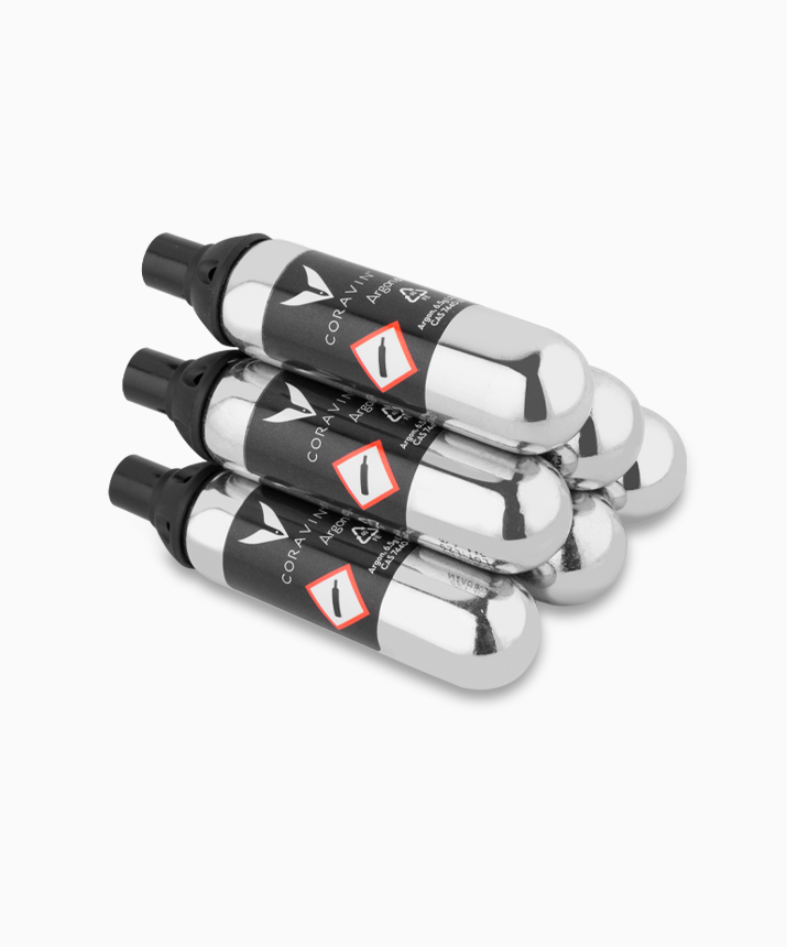 Coravin Pure™ Argon Capsules 6-Pack