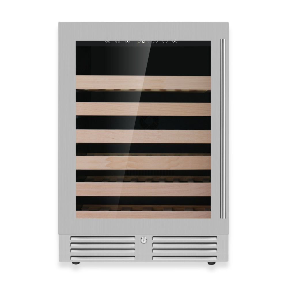 Kings Bottle 145-Bottle Single Zone Wine Refrigerator — Large Capacity Entry-Level (KBU145WX)