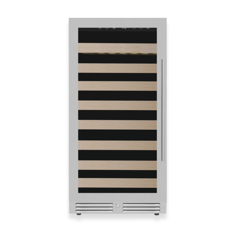 Kings Bottle 265-Bottle Single Zone Wine Refrigerator — High-Capacity Uniform Cooling (KBU265WX)