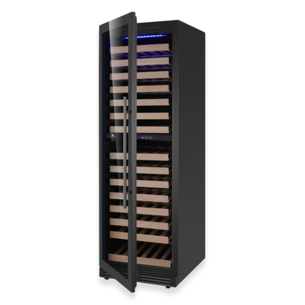 Kings Bottle 425-Bottle Dual Zone Wine Refrigerator — Luxury Statement Piece (KBU425DX)
