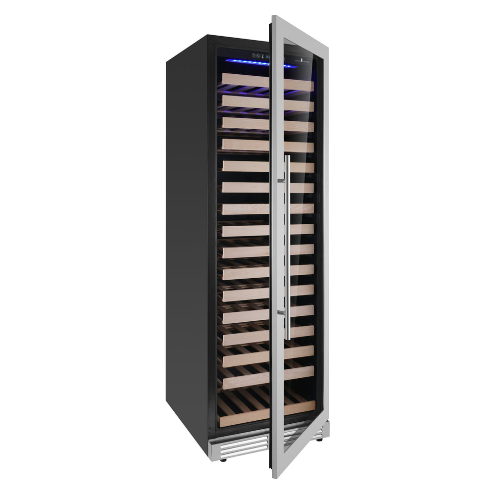 Kings Bottle 265-Bottle Single Zone Wine Refrigerator — High-Capacity Uniform Cooling (KBU265WX)