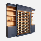 The Grand Entertainer — Largest custom wine cabinet, from $28,720 + freight | Grandeur Cellars via Oasis Wine Cellars