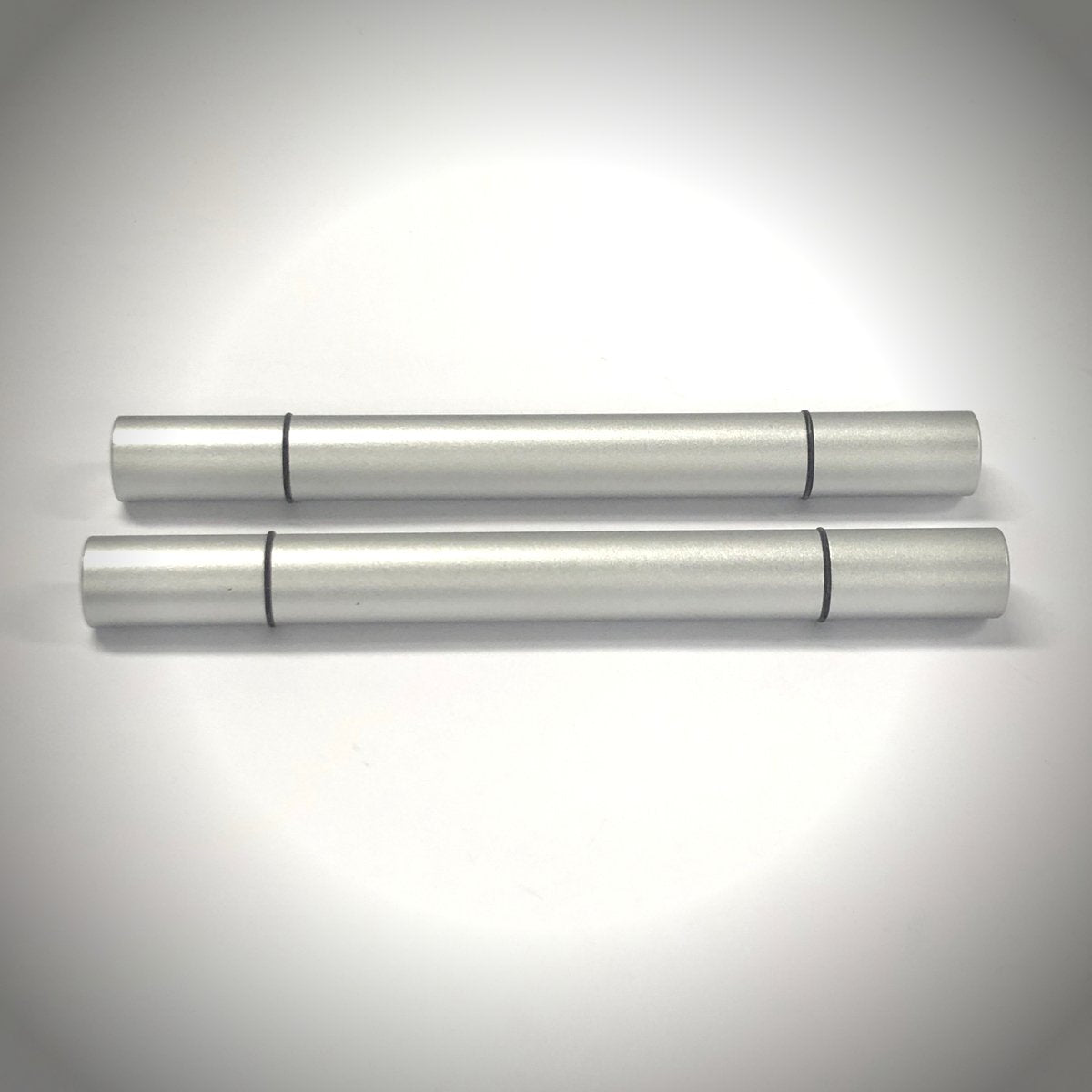 Cork-Forward Wine Peg | Mono | Slim 18mm Brushed Aluminum Bottle Holder