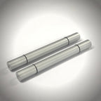 Cork-Forward Wine Peg | Mono | Slim 18mm Brushed Aluminum Bottle Holder
