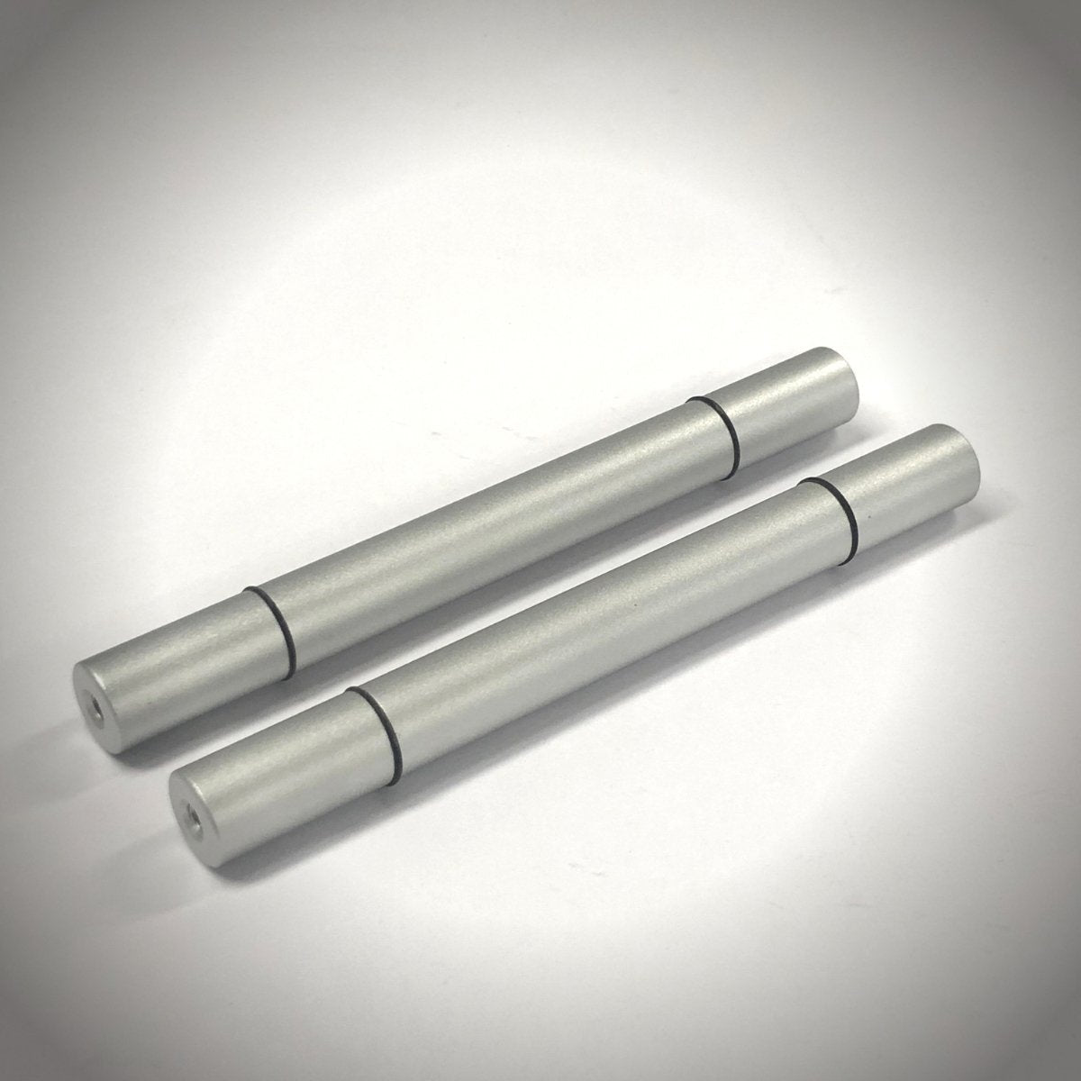 Cork-Forward Wine Peg | Mono | Slim 18mm Brushed Aluminum Bottle Holder