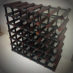 KingsBottle 42 Bottle Timber Wine Rack | WRT042