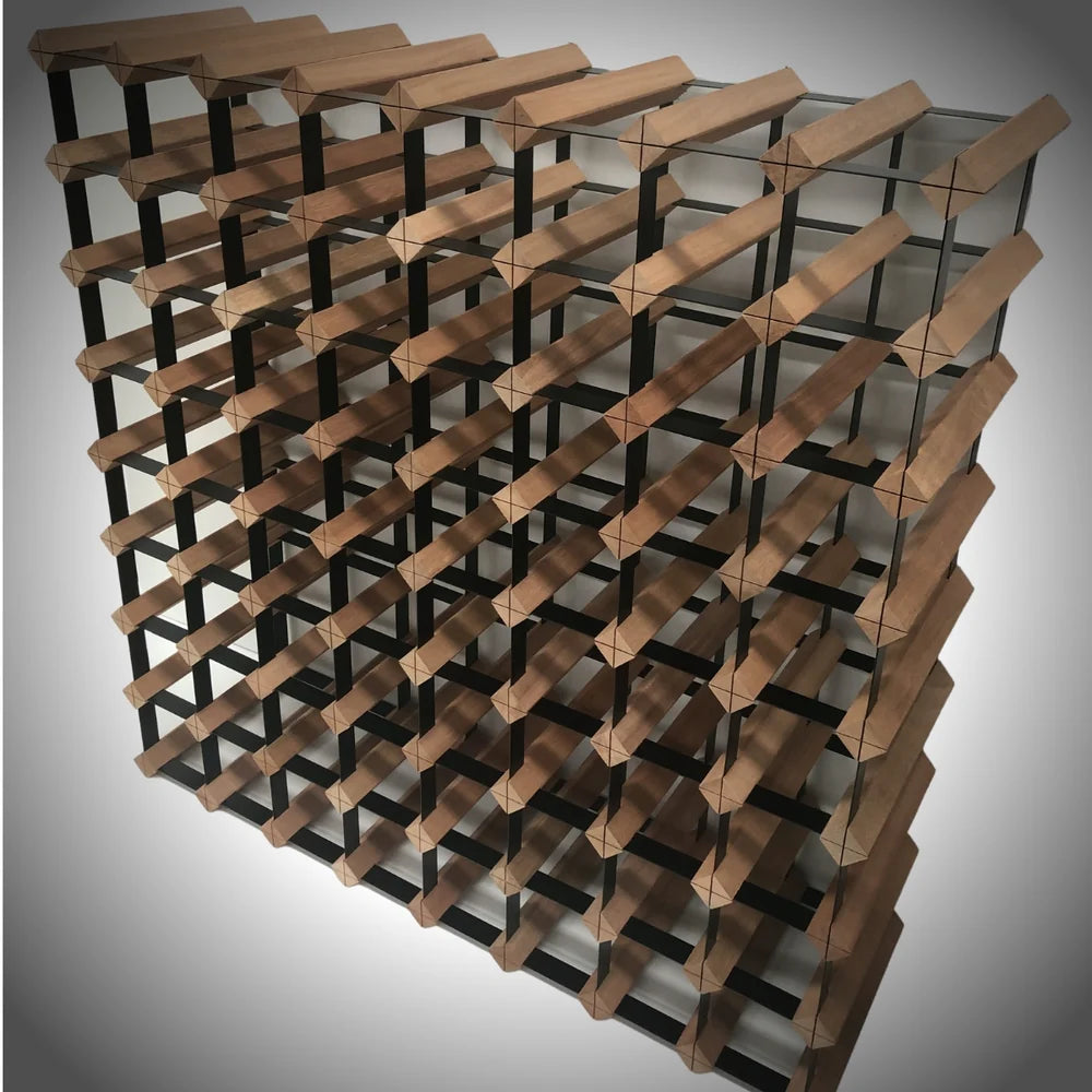KingsBottle 72 Bottle Timber Wine Rack | WRT072