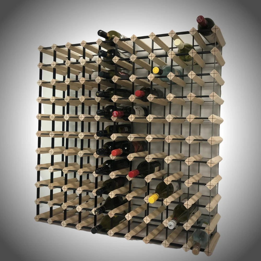 KingsBottle 110 Bottle Timber Wine Rack | WRT110