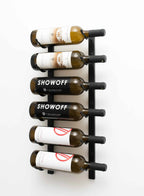 VintageView W Series 2 Wall-Mount Wine Rack - Matte Black