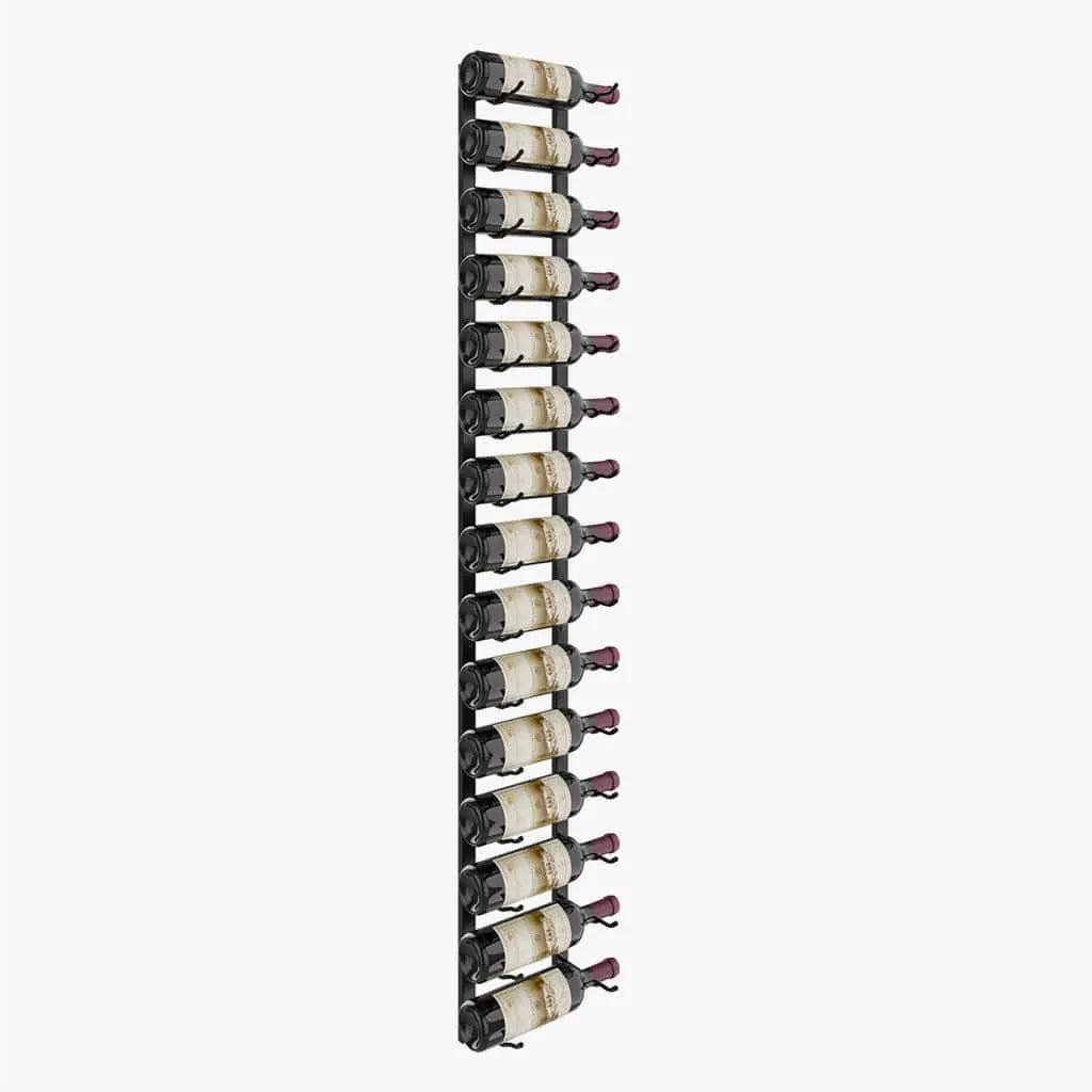 VintageView W Series 5 Wall-Mount Wine Rack - Satin Nickel