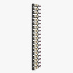VintageView W Series 6 Wall-Mount Wine Rack - Matte Black