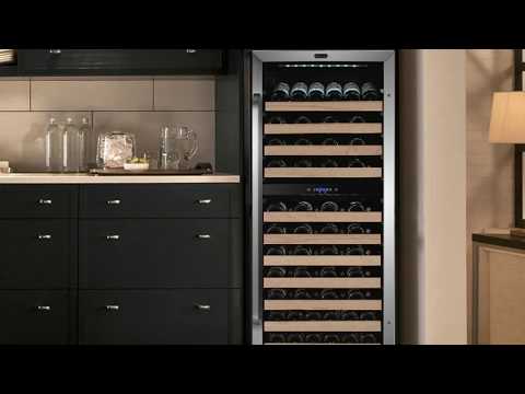 Whynter BWR-0922DZ 92 Bottle Built-In Dual Zone Wine Cooler Refrigerator