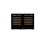 Transtherm Loft Vintage Double wine cellar without door handles