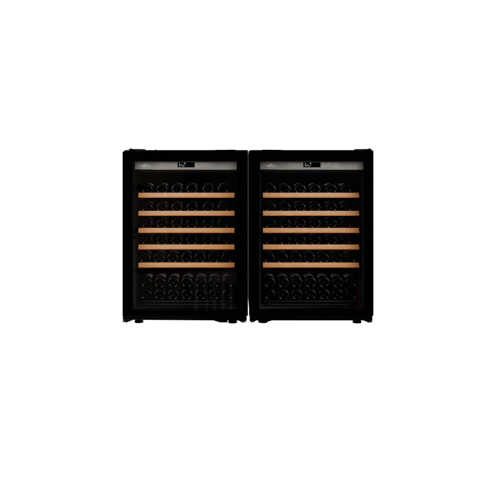 Transtherm Loft Vintage Double wine cellar without door handles