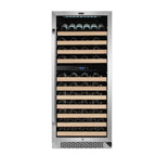 Whynter BWR-0922DZ 92 Bottle Built-In Dual Zone Wine Cooler Refrigerator