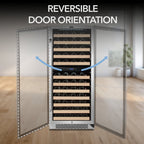 Whynter BWR-0922DZ 92 Bottle Built-In Dual Zone Wine Cooler Refrigerator
