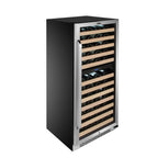 Whynter BWR-0922DZ 92 Bottle Built-In Dual Zone Wine Cooler Refrigerator