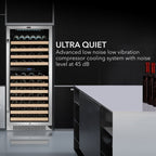 Whynter BWR-0922DZ 92 Bottle Built-In Dual Zone Wine Cooler Refrigerator