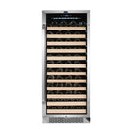 Whynter BWR-1002SD 100 Bottle Built-In Single Zone Wine Cooler Refrigerator