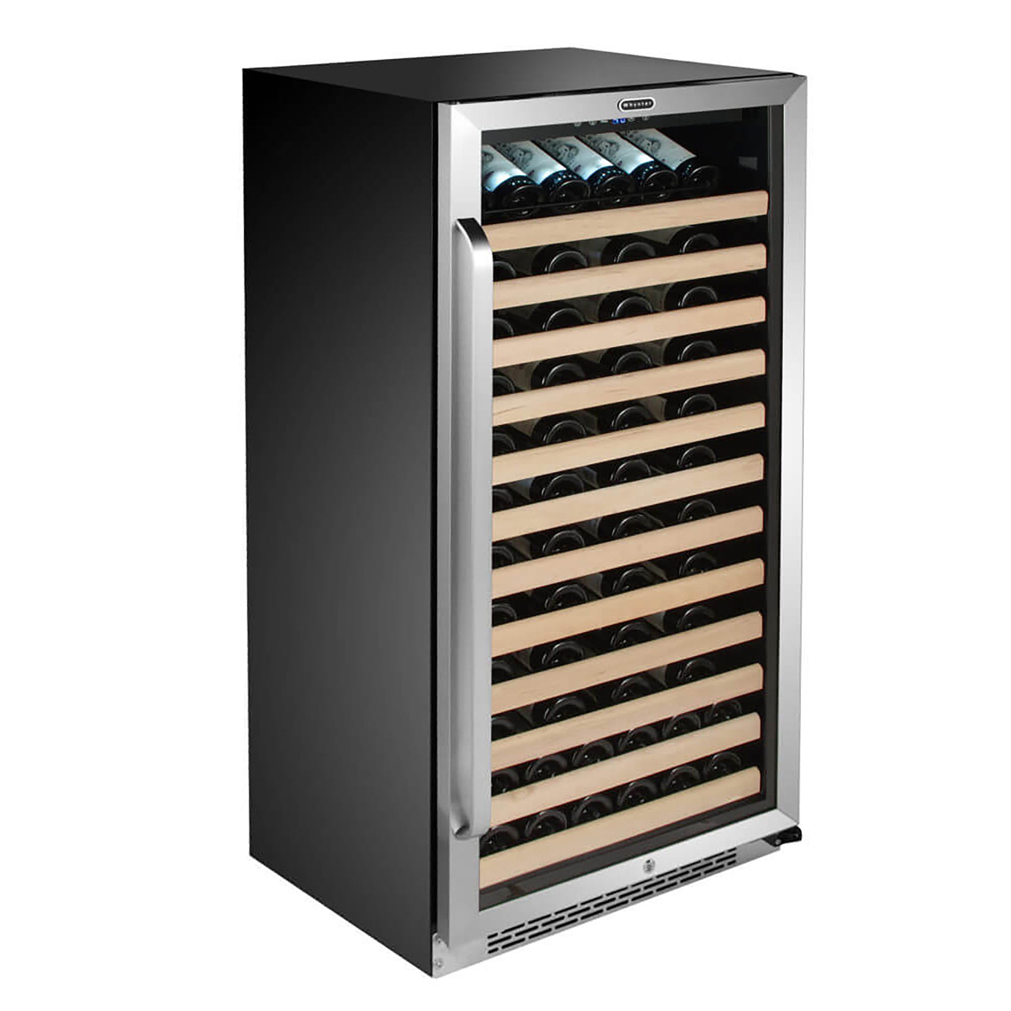 Whynter BWR-1002SD 100 Bottle Built-In Single Zone Wine Cooler Refrigerator